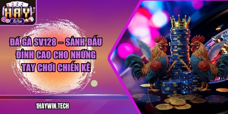 Đá gà SV128 – Sảnh đấu đỉnh cao cho những tay chơi chiến kê