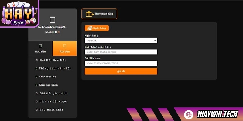 Rút tiền HAYWIN luôn là chủ đề được nhiều người chơi quan tâm