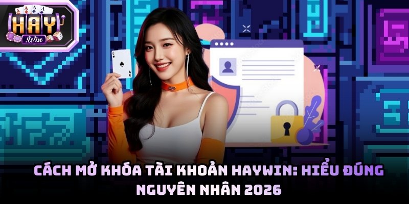 Cách mở khóa tài khoản Haywin