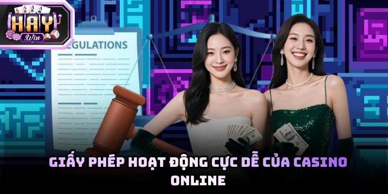 Nhiều casino online hoạt động dựa trên giấy phép được cấp tại một số khu vực pháp lý nhất định